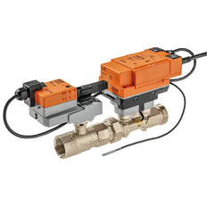 Belimo Sensor Controlled PI-CCV 1-1/4x1-1/2 Kvs6 24VAC/DC BACnet/Modbus/MP-Bus Two Sensors EV032R2+BAC