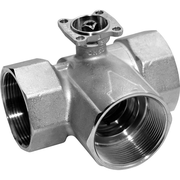 Belimo 3-Way Characterized Valve Rp1/2 Kvs2.5 100-240VAC Fail-Safe NO 35s 3-point 5Nm IP54 R3015-2P5-S1/NRFD230A-3-O