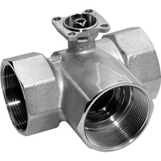 Belimo 3-Way Characterized Valve Rp1/2 Kvs0.63 100-240VAC Fail-Safe 35s 3-point 5Nm IP54 SPDT R3015-P63-S1/NRFD230A-3-S2