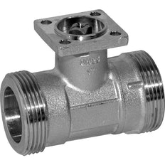Characterized Ball Valve G2 3/4 Male Nickel-Plated Brass EPDM 40m3/h 25bar 24VAC/DC 90s 20Nm IP54 R449/SR24A
