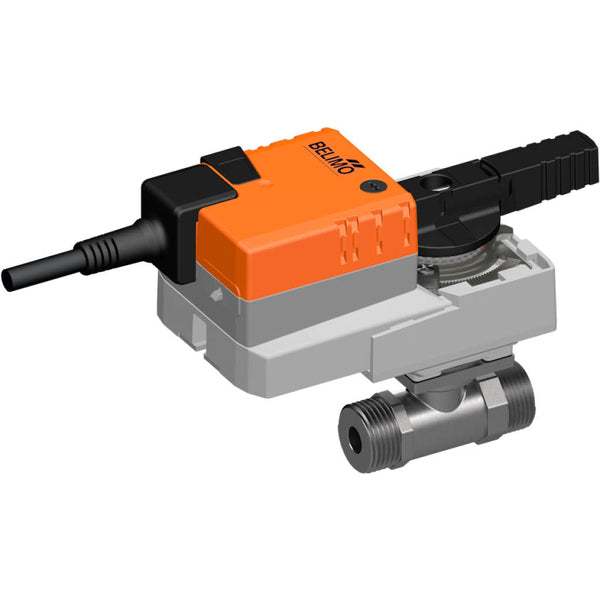Belimo Characterized Valve G3/4 Kvs0.63 24VAC/DC 90s 2-10V 10Nm IP54 Terminal Protection R407K/NR24A-SR-TP