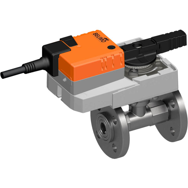 Belimo Characterized Valve Flange DN20 Kvs6.3 24VAC/DC 90s BACnet/Modbus/MP-Bus 20Nm IP54 R6020R6P3-B1/SR24A-MOD