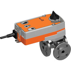 Belimo 3-Way Characterized Valve DN15 Flange Kvs4 24VAC/DC Fail-Safe 90s MP-Bus 0-10/2-10V 10Nm IP54 R7015R4-B1/NRF24A-MP