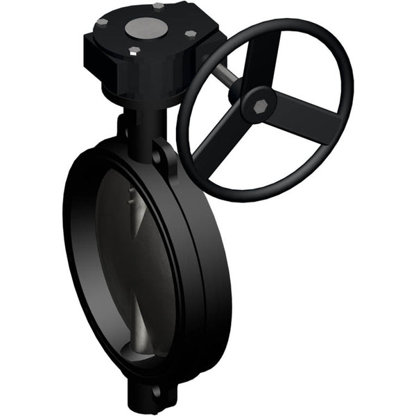 Belimo Butterfly Valve DN350/PN16 Wafer GGG40 EPDM Worm Gear D6350N/ZD6N-S350