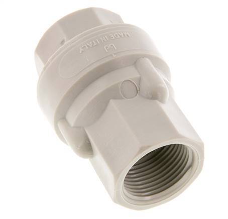 G 3/4'' Polypropylene Check Valve 0.03-6 bar (0.435-87 psi)