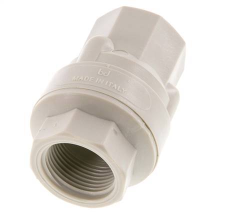 G 3/4'' Polypropylene Check Valve 0.03-6 bar (0.435-87 psi)