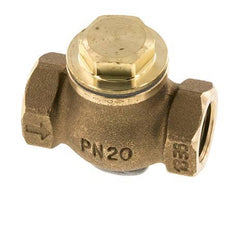 G 1/2'' Red Brass Lift Check Valve 20 bar (290 psi) Heavy Duty