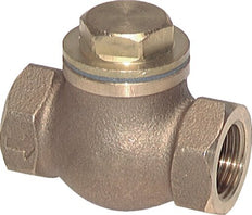 G 4'' Red Brass Lift Check Valve 16 bar (232 psi) Heavy Duty