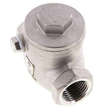 G 1/2'' Stainless Steel Swing Check Valve 16 bar (232 psi) Metal Seal