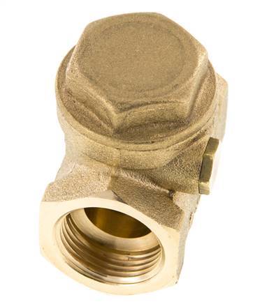 G 3/4'' Brass Swing Check Valve 12 bar (174 psi) Metal Seal