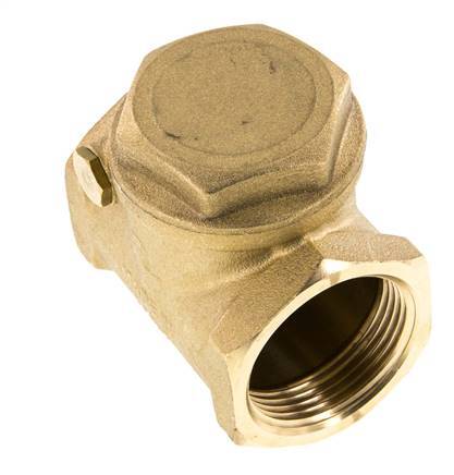 G 1-1/4'' Brass Swing Check Valve 10 bar (145 psi) Metal Seal
