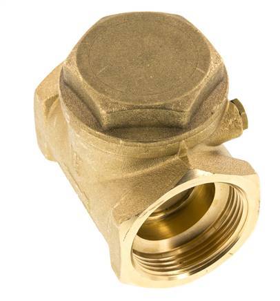 G 1-1/2'' Brass Swing Check Valve 10 bar (145 psi) Metal Seal