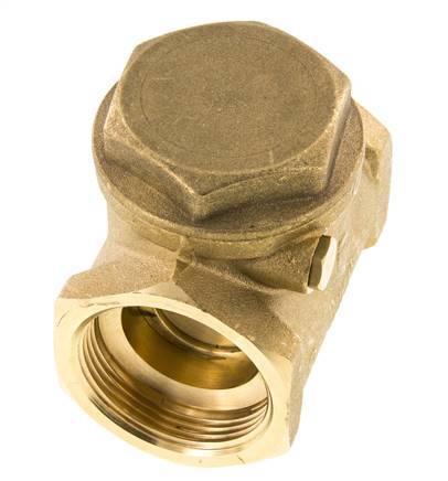 G 1-1/2'' Brass Swing Check Valve 10 bar (145 psi) Metal Seal
