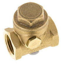 G 1/2'' Brass Swing Check Valve 12 bar (174 psi) NBR Soft Seal