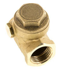 G 1/2'' Brass Swing Check Valve 12 bar (174 psi) NBR Soft Seal