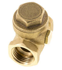 G 1/2'' Brass Swing Check Valve 12 bar (174 psi) NBR Soft Seal