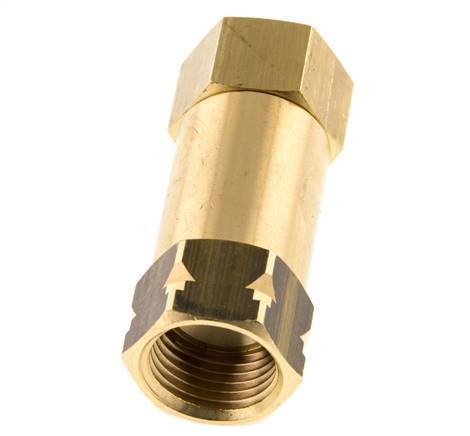 G 1/2'' Female Threaded Brass Check Valve 0.4-40 bar (5.8-580 psi)