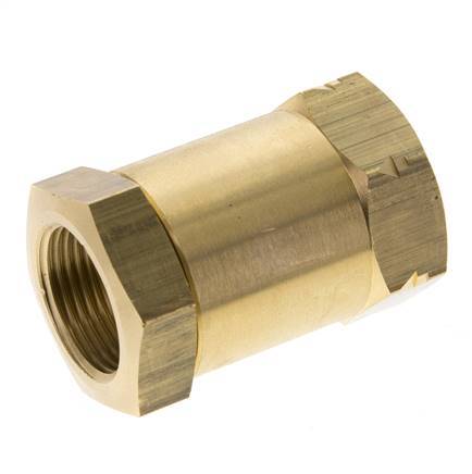 G 3/4'' Female Threaded Brass Check Valve 0.1-40 bar (1.45-580 psi)