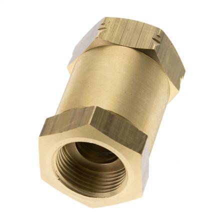 G 3/4'' Female Threaded Brass Check Valve 0.1-40 bar (1.45-580 psi)