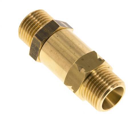 G 1/2'' Male Threaded Brass Check Valve 0.4-40 bar (5.8-580 psi)