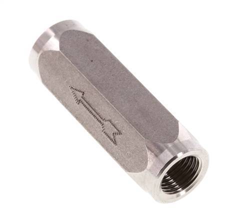 G 1/8'' Hydraulic Check Valve Stainless Steel 0.5-350 bar (72.5-5075 psi)