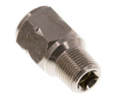 R/Rp 3/8'' M/F Mini Check Valve Nickel-Plated Brass 10 bar (145 psi) NBR With Spring