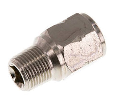 R/Rp 3/8'' M/F Mini Check Valve Nickel-Plated Brass 10 bar (145 psi) NBR With Spring