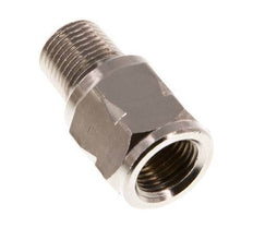 R/Rp 1/8'' M/F Mini Check Valve Nickel-Plated Brass 10 bar (145 psi) FKM With Spring