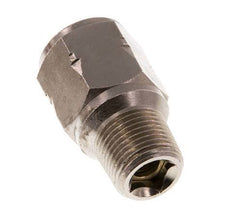 R/Rp 3/8'' M/F Mini Check Valve Nickel-Plated Brass 10 bar (145 psi) FKM With Spring