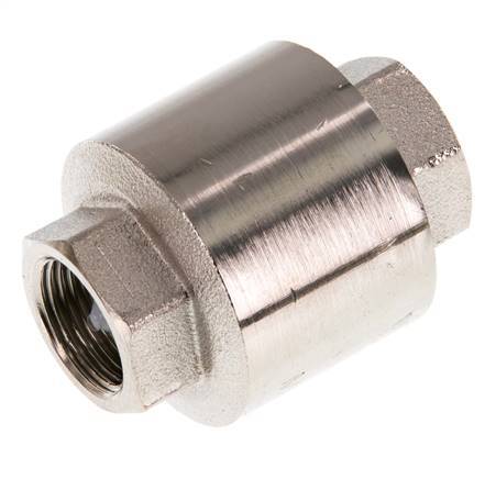 G 3/8'' Nickel-Plated Brass Check Valve 12 bar (174 psi)