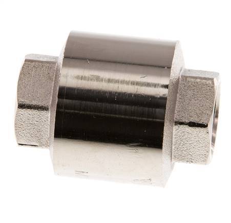 G 3/8'' Nickel-Plated Brass Check Valve 12 bar (174 psi)