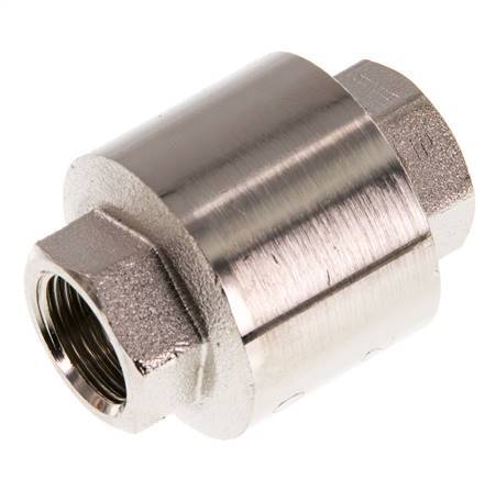 G 3/8'' Nickel-Plated Brass Check Valve 12 bar (174 psi)