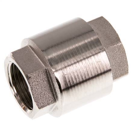 G 3/4'' Nickel-Plated Brass Check Valve 12 bar (174 psi)