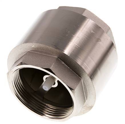 G 2'' Nickel-Plated Brass Check Valve 10 bar (145 psi)
