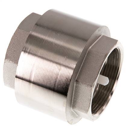 G 2'' Nickel-Plated Brass Check Valve 10 bar (145 psi)