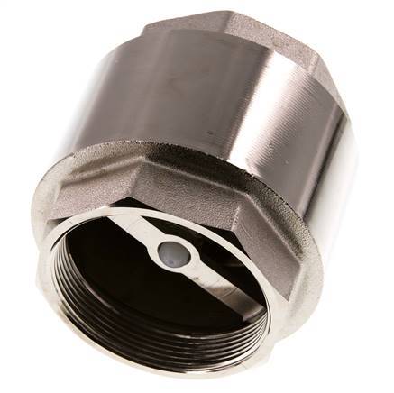 G 4'' Nickel-Plated Brass Check Valve 8 bar (116 psi)