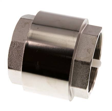 G 3'' Nickel-Plated Brass Check Valve 8 bar (116 psi)