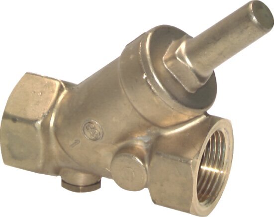 Rp 3/8'' Brass Y Check Valve 16 bar (232 psi) NBR