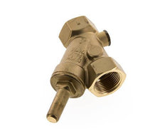 Rp 1'' Brass Y Check Valve 16 bar (232 psi) NBR