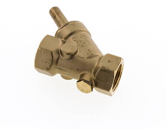 Rp 1'' Brass Y Check Valve 16 bar (232 psi) NBR