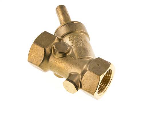 Rp 1'' Brass Y Check Valve Drinking Water 10 bar (145 psi) EPDM