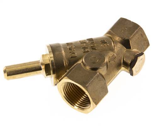 Rp 3/4'' Brass Y Check Valve 16 bar (232 psi) FKM
