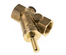 Rp 3/4'' Brass Y Check Valve 16 bar (232 psi) FKM