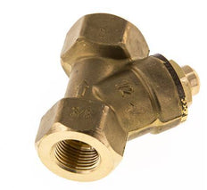 Rp 3/8'' Brass Y Check Valve 10 bar (145 psi) FKM