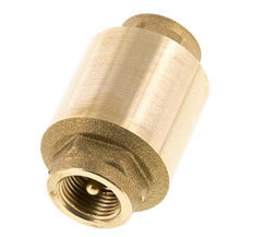 G 3/8'' Brass Check Valve For Vacuum -0.95..25 bar (-13.7..362.5 psi)