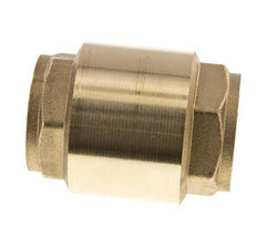 G 1-1/2'' Brass Check Valve For Vacuum -0.95..18 bar (-13.7..261 psi)