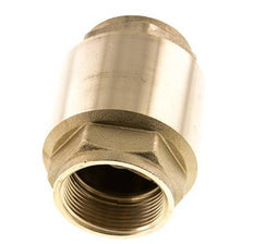 G 1-1/2'' Brass Check Valve For Vacuum -0.95..18 bar (-13.7..261 psi)