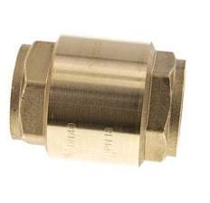 G 1-1/2'' Brass Check Valve For Vacuum -0.95..18 bar (-13.7..261 psi)