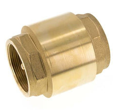 G 2-1/2'' Brass Check Valve For Vacuum -0.95..12 bar (-13.7..174 psi)