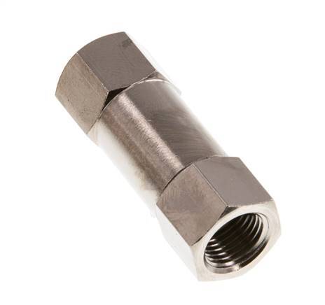 G 1/8'' Nickel-Plated Brass Check Valve 10 bar (145 psi) NBR